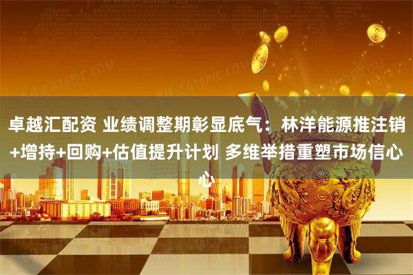 卓越汇配资 业绩调整期彰显底气：林洋能源推注销+增持+回购+估值提升计划 多维举措重塑市场信心